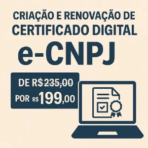 Certificado CNPJ